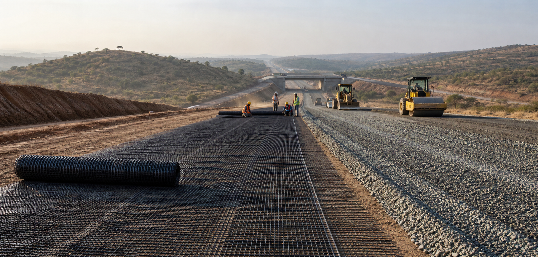 Guide: Geosynthetics in Road Construction: Functions and Applications